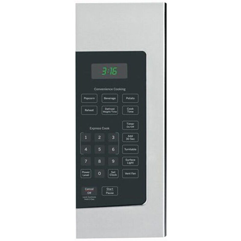 GE 30 in. 1.6 cu. ft. 1000W Over-the-Range Microwave with 300 CFM - Stainless Steel, Stainless Steel, hires