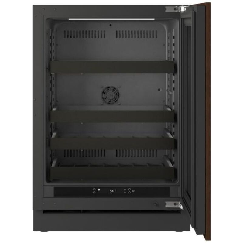 U-Line The Seamless Collection 24 in. Built-In/Freestanding 5.1 cu. ft. Compact Beverage Center with Adjustable Shelves & Digital Control - Custom Panel Ready, , hires