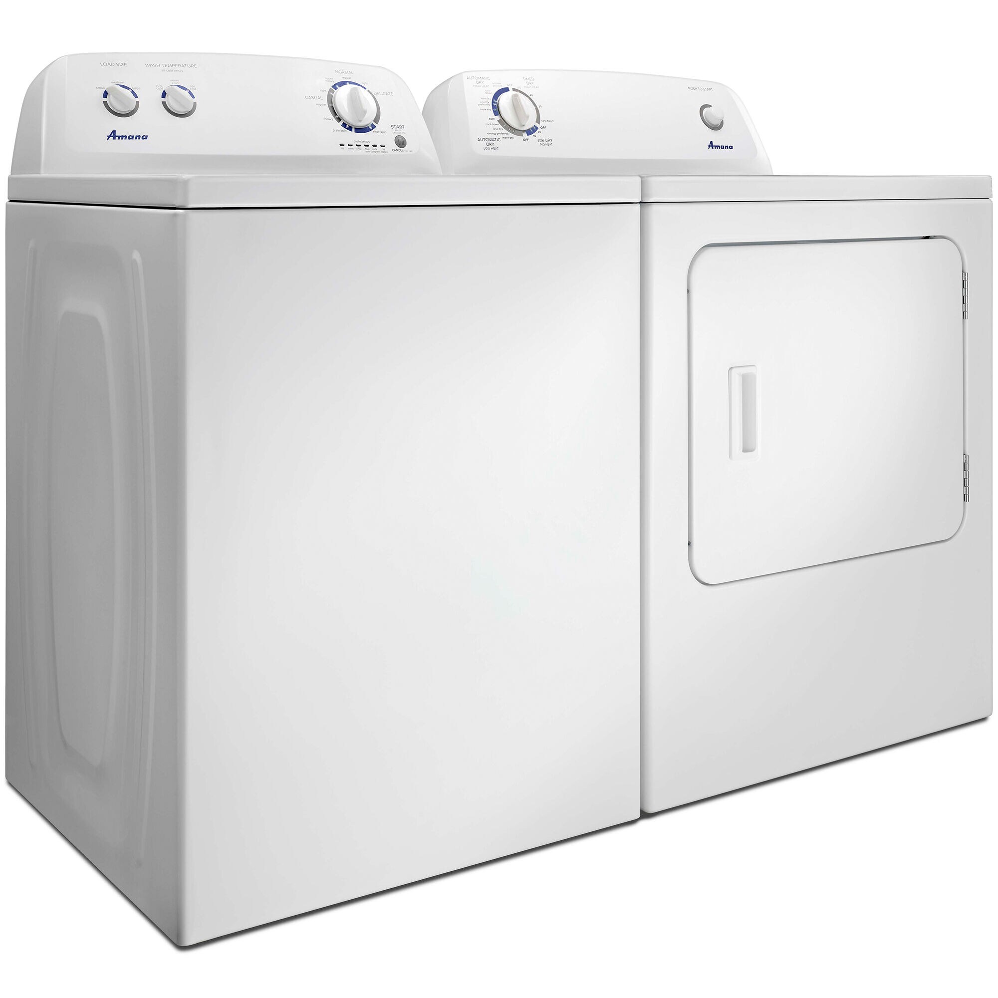 Amana 29 in. 6.5 cu. ft. Gas Dryer with Wrinkle Prevent Option - White