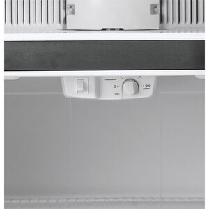 GE 28 in. 17.5 cu. ft. Top Freezer Refrigerator - Fingerprint Free Stainless Steel, Fingerprint Resistant Stainless, hires