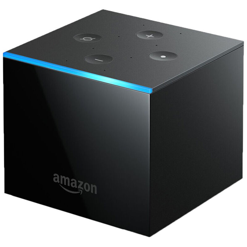 Amazon Fire TV Cube 4K 16GB 2nd Gen Streaming Media Player - Black, , hires
