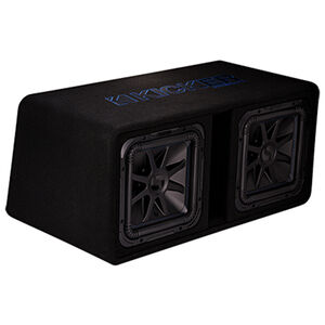 Kicker Dual 12" Solo-Baric L7S Enclosure, , hires
