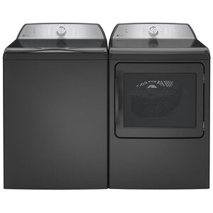 GE Profile 28 in. 5.0 cu. ft. Smart Top Load Washer with Sanitize Cycle - Diamond Gray, Diamond Gray, hires