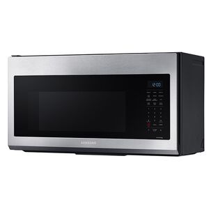 Samsung 30 in. 1.7 cu. ft. 950W Smart Over-the-Range Microwave with 300 CFM & Convection Cooking - Stainless Steel, Stainless Steel, hires