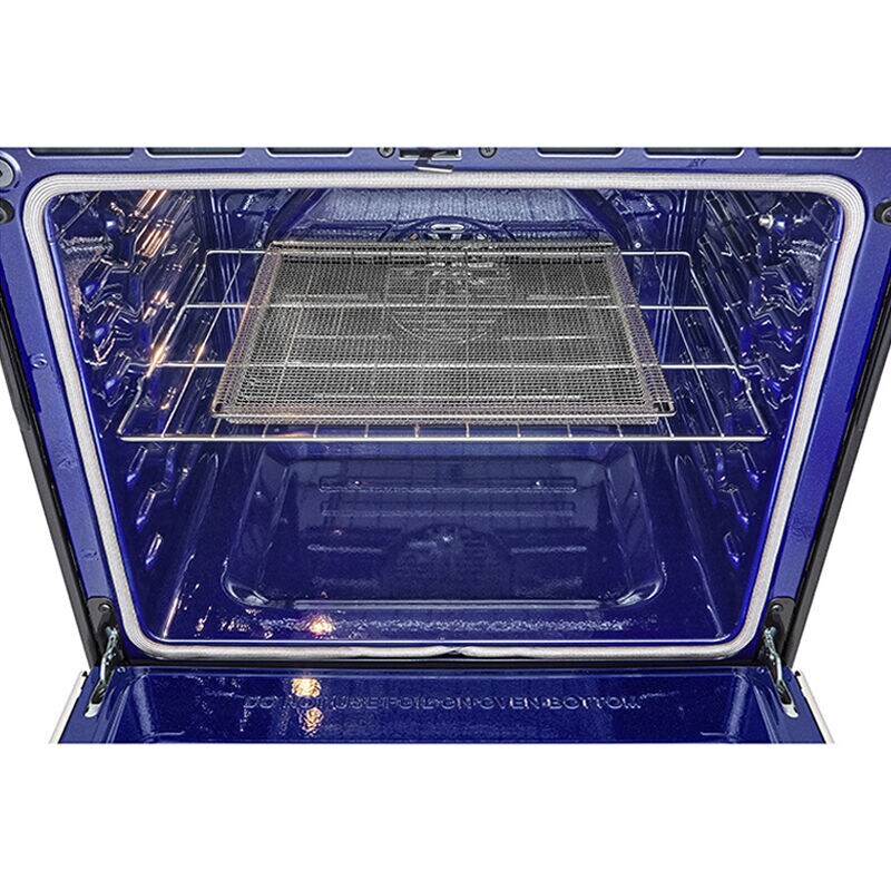 LG InstaView 30 in. 6.3 cu. ft. Smart Air Fry True European Convection Slide-In Gas Range with 5 Sealed Burners & Griddle - Stainless Steel, , hires