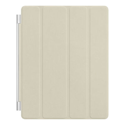 Apple iPad&#174; 2 Leather Smart Cover - Cream | MD305LL/A
