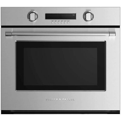 Fisher Paykel Pro Professional Series 30" 4.1 Cu. Ft. Electric Wall Oven with Standard Convection & Self Clean - Stainless Steel | WOSV230N