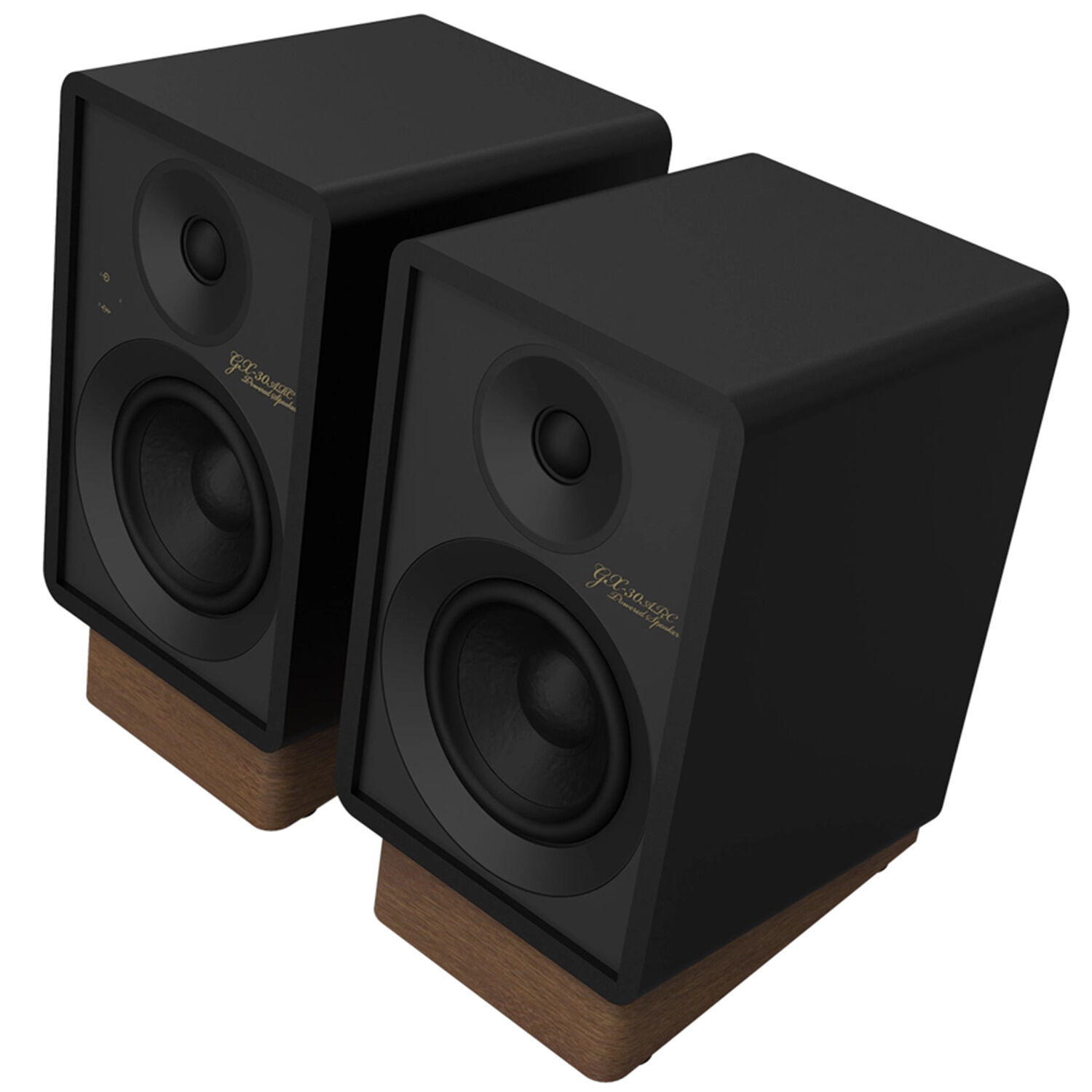 Onkyo 2-Way Powered Monitor Speakers (Pair) - Black | P.C. Richard
