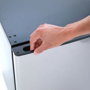 Avanti 19 in. 2.4 cu. ft. Mini Fridge - Stainless Steel, , hires