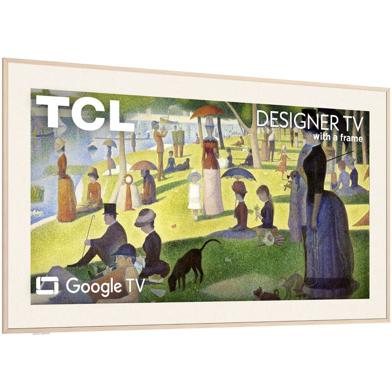 TCL - 55" Class A300L QLED 4K UHD Smart Google TV, , hires