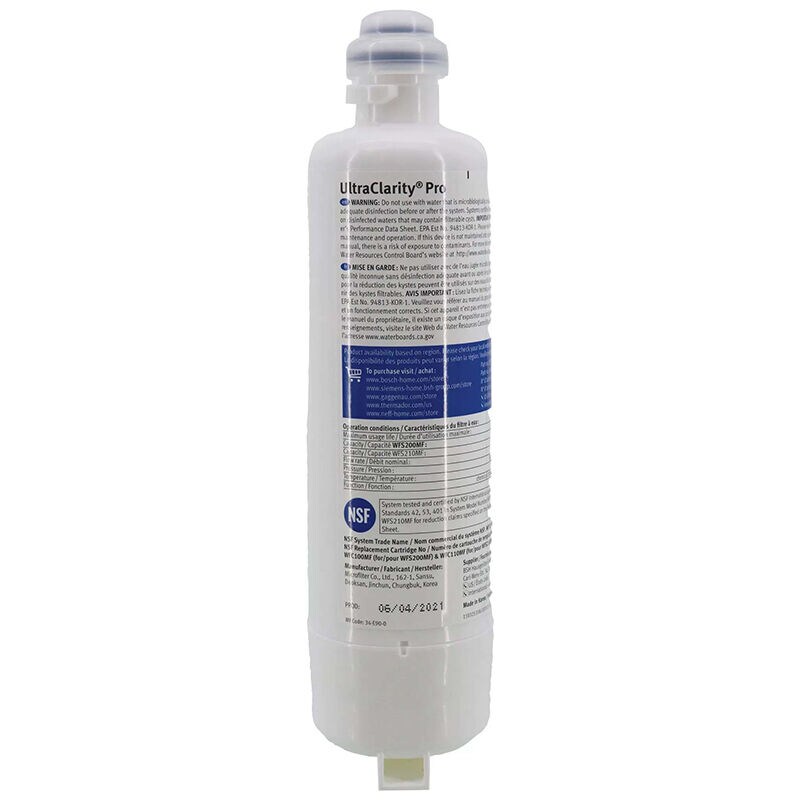Gaggenau Replacement Water Filter for Refrigerators - White, , hires