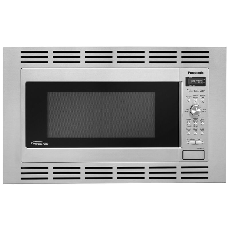 Panasonic 30 in. Trim Kit for Microwaves - Stainless Steel, , hires