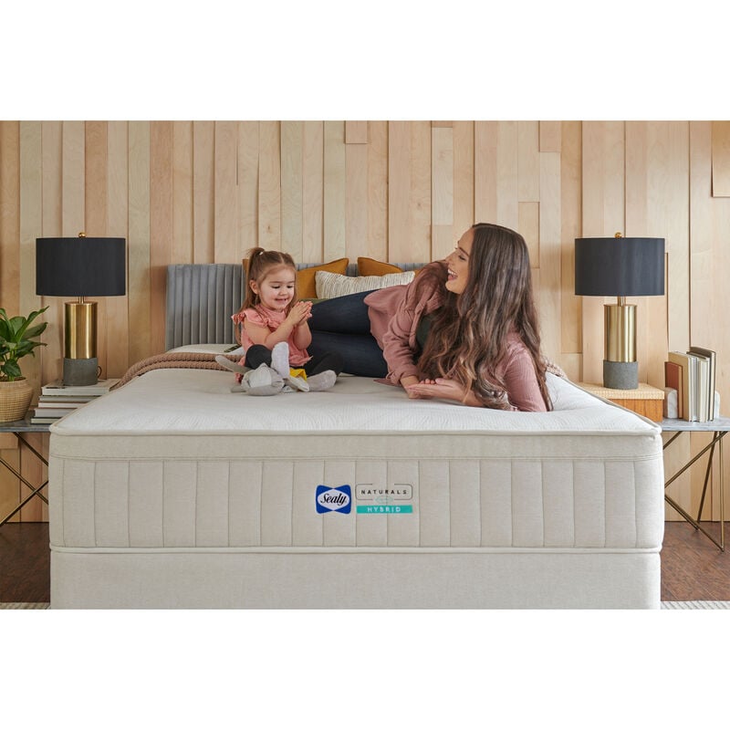 Sealy Naturals Soft Tight Top Mattress - Queen Size, , hires