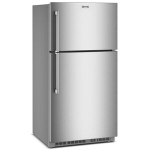 Maytag 33 in. 21.3 cu. ft. Garage-Ready Top Freezer Refrigerator - Fingerprint Resistant Stainless, Fingerprint Resistant Stainless, hires