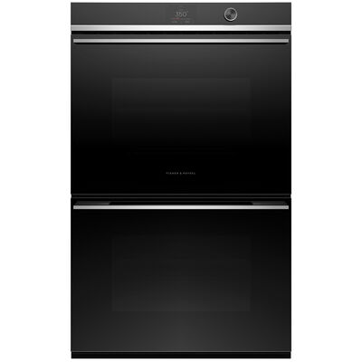Fisher & Paykel Series 9 30 in. 8.2 cu. ft. Electric Smart Double Wall Oven with Standard Convection & Self Clean - Stainless Steel | OB30DDPTDX2