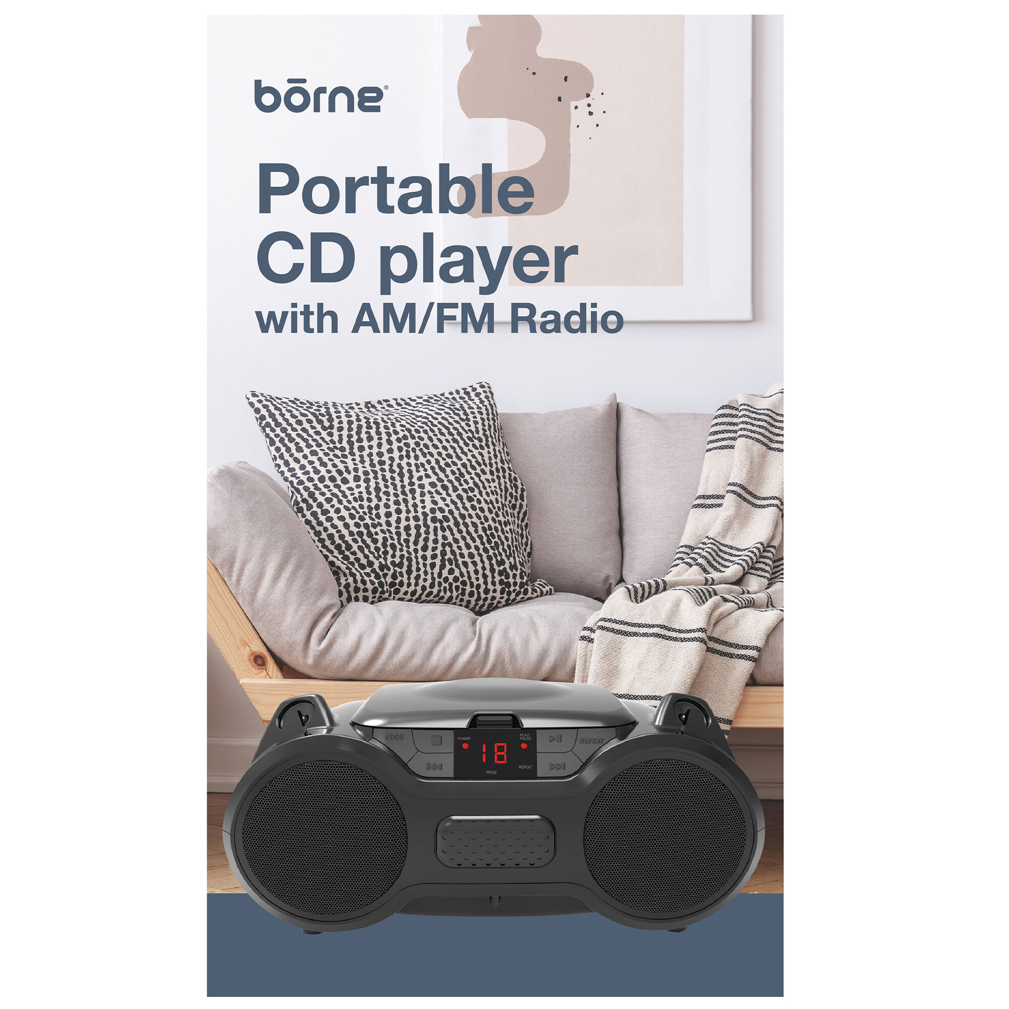 Borne Single CD Boombox | P.C. Richard & Son
