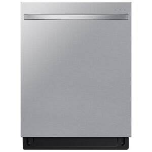Samsung 24 in. Smart Built-In Dishwasher with Top Control, 42 dBA Sound Level, 15 Place Settings, 7 Wash Cycles & Sanitize Cycle - Fingerprint Resistant Stainless Steel, Fingerprint Resistant Stainless, hires