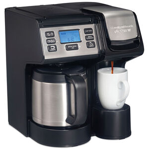 Hamilton Beach FlexBrew Trio Coffee Maker with Thermal Carafe - Black, , hires