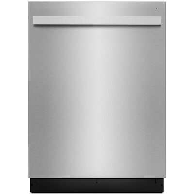 JennAir 24 in. Built-In Dishwasher with Top Control, 39 dBA Sound Level, 14 Place Settings, 6 Wash Cycles & Sanitize Cycle - Stainless Steel | JDPSS244LM