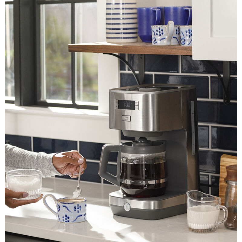 GE Drip Coffee Maker with Glass Carafe P.C. Richard & Son