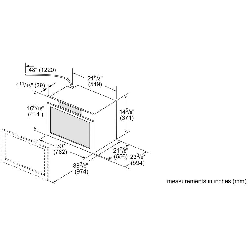 Bosch 800 Series 30 in. 1.2 cu. ft. Microwave Drawer with 11 Power