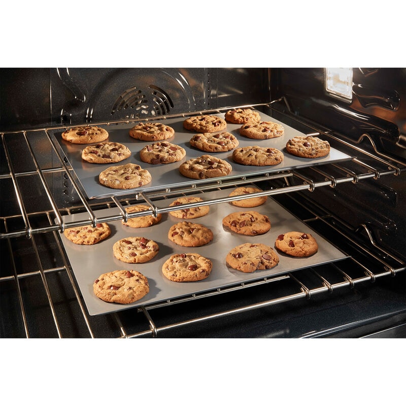 Maytag 30 in. 6.4 cu. ft. Electric Microwave/Wall Oven Combo with True European Convection & Sensor Cooking - Fingerprint Resistant Stainless Steel, , hires