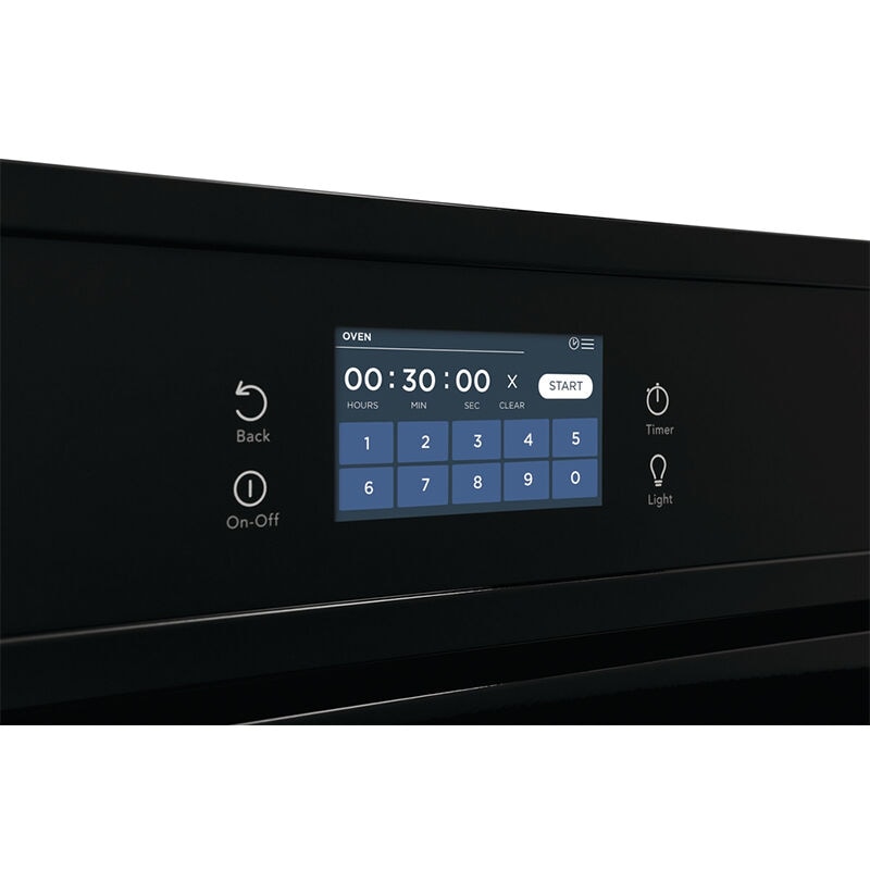 Frigidaire 27 in. 3.8 cu. ft. Electric Single Wall Oven with Standard Convection - Black, Black, hires