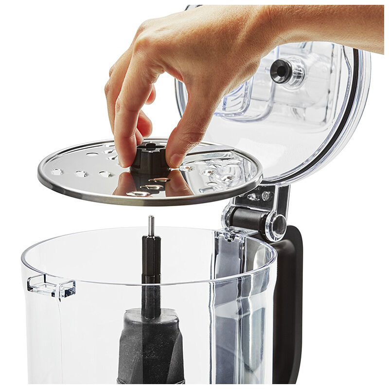 KitchenAid 7-Cup Easy Store Food Processor - Black, , hires