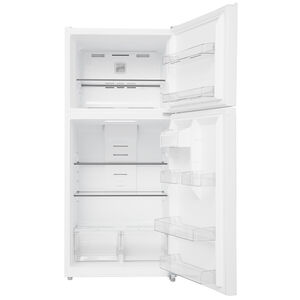 Midea 30 in. 18.1 cu. ft. Garage-Ready Top Freezer Refrigerator - White, White, hires