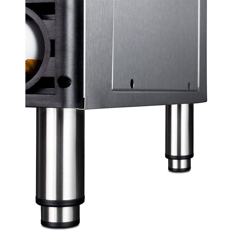 Summit 21 in. Built-In Undercounter Commercial-Use Ice Maker with 27 lb. Ice Storage, Auto-Defrost & Digital Control - Black, , hires