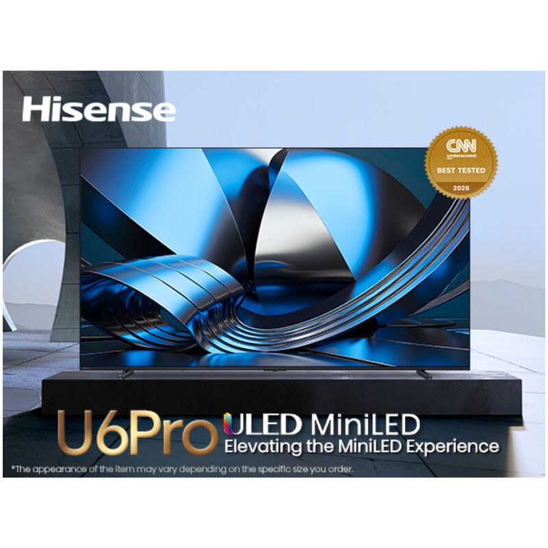 Hisense - 100" Class U6 Pro Series ULED Mini-LED 4K UHD Smart Fire TV, , hires