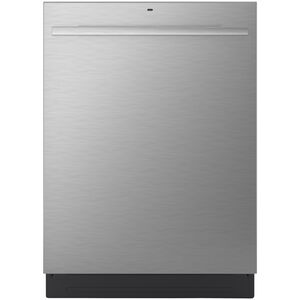 LG 24 in. Top Control Flush-Mount Smart Dishwasher with 49 dBA Sound Level & AutoVent Dry - Stainless Steel, , hires