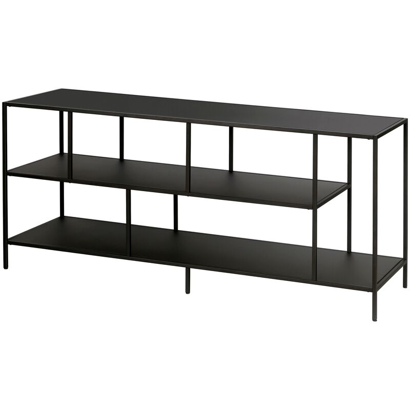 Preston & Cole Malachi 55" Wide TV Stand for TVs up to 60" - Blackened Bronze, , hires