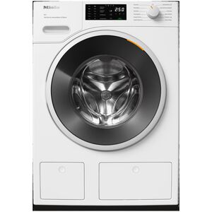 Miele 24 in. 2.26 cu. ft. Smart Stackable Front Load Washer with Sanitize & Steam Cycle - Lotus White, , hires