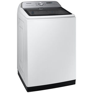 Samsung 27 in. 5.1 cu. ft. Smart Top Load Washer with ActiveWave Agitator & Super Speed Wash - White, , hires