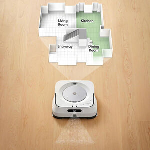 iRobot Braava Jet m6 Wi-Fi Connected Pet Robotic Mop with Voice-Control, , hires