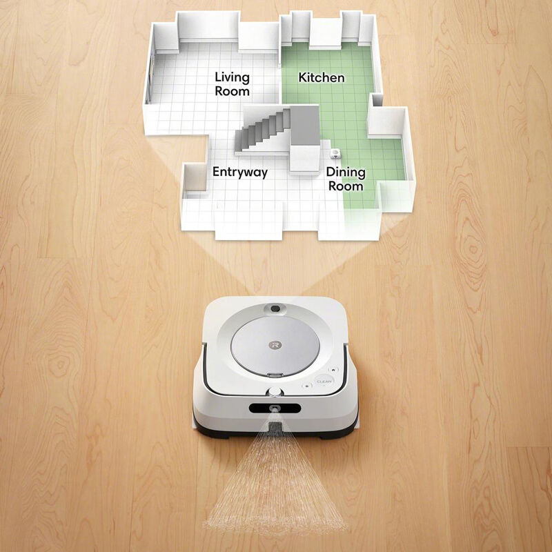 iRobot Braava Jet m6 Wi-Fi Connected Pet Robotic Mop with Voice-Control, , hires