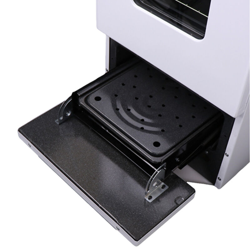 Premier 20 in. 2.4 cu. ft. Gas Range with 4 Sealed Burners - White, , hires