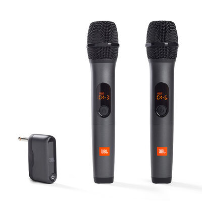 JBL Wireless Microphone Set - Black | JBLMICROPHON