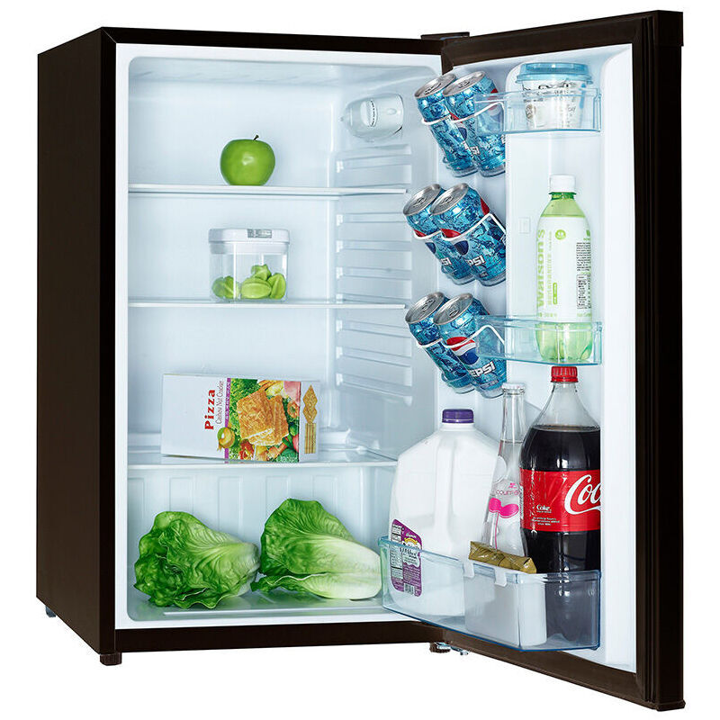 Avanti 20 in. 4.4 cu. ft. Mini Fridge - Black, Black, hires