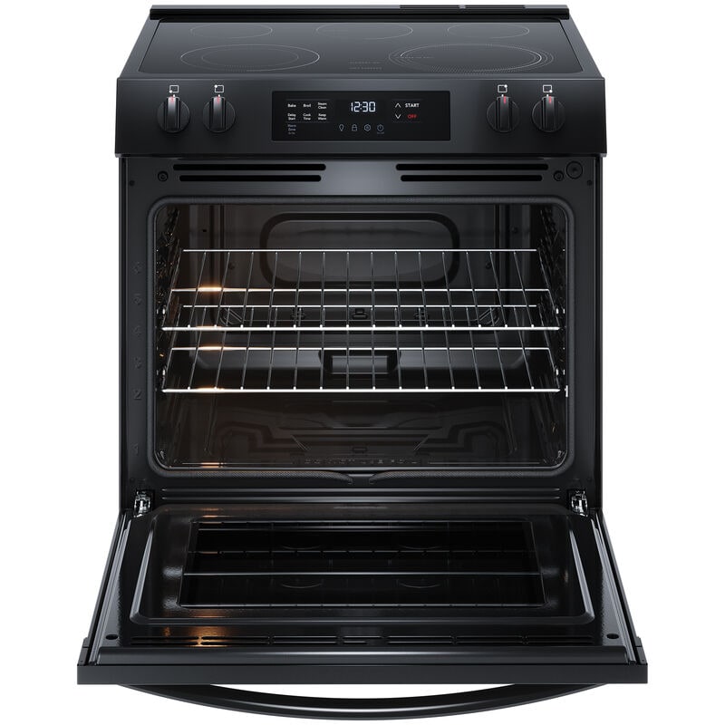 Frigidaire 30 in. 5.3 cu. ft. Electric Range with Smoothtop Burners - Black, Black, hires