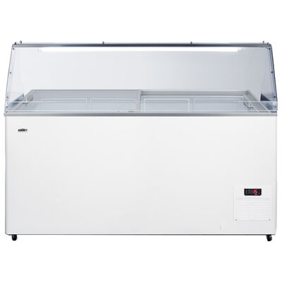 Summit 53 in. 14.1 cu. ft. Chest Freezer - White | NOVA45PDC