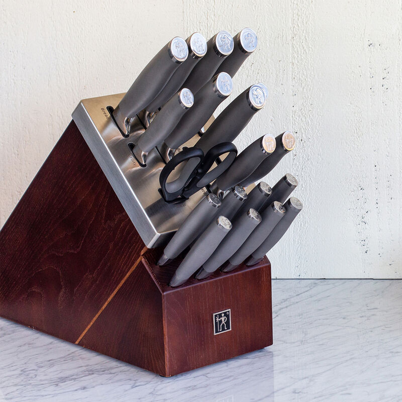 Henckels Graphite 20-piece Self-Sharpening Block Set