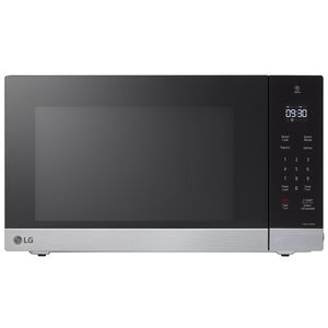LG 21 in. 1.5 cu. ft. Countertop Microwave with 10 Power Levels & Sensor Cooking Controls - Stainless Steel, , hires