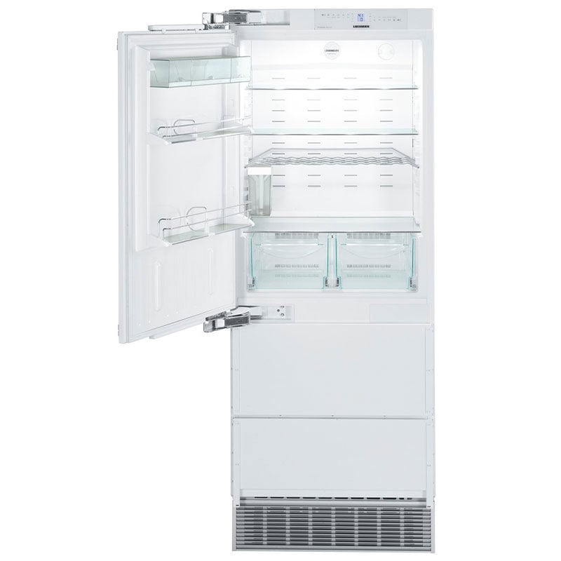 Liebherr 30 in. 14.1 cu. ft. Built-In Counter Depth Bottom Freezer Refrigerator with Ice Maker - Custom Panel Ready, , hires