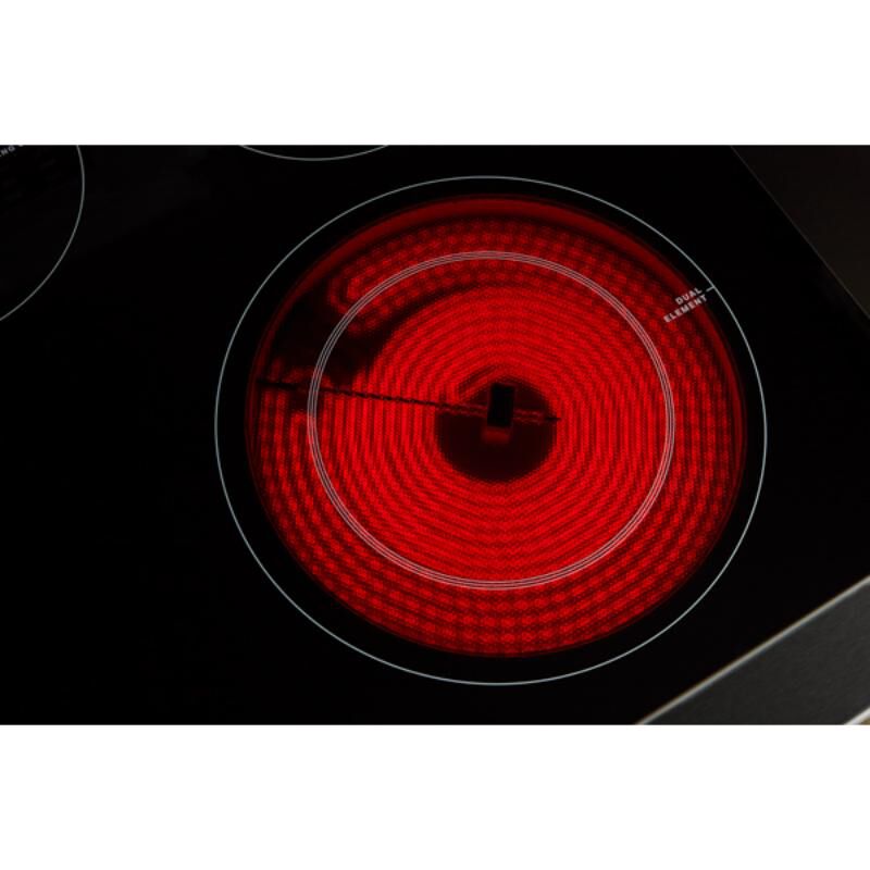 Maytag 30 in. 5.3 cu. ft. Smart Air-Fry Standard Convection Slide-In Electric Range with Radiant Burners, Reversible Grill & Griddle - Fingerprint Resistant Stainless Steel, , hires