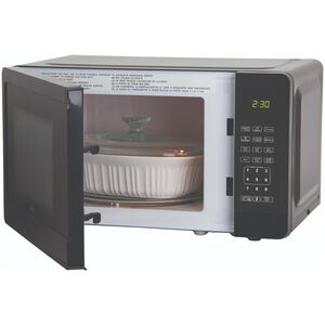 Avanti 18 in. 0.7 cu. ft. 700W Countertop Microwave - Black, Black, hires