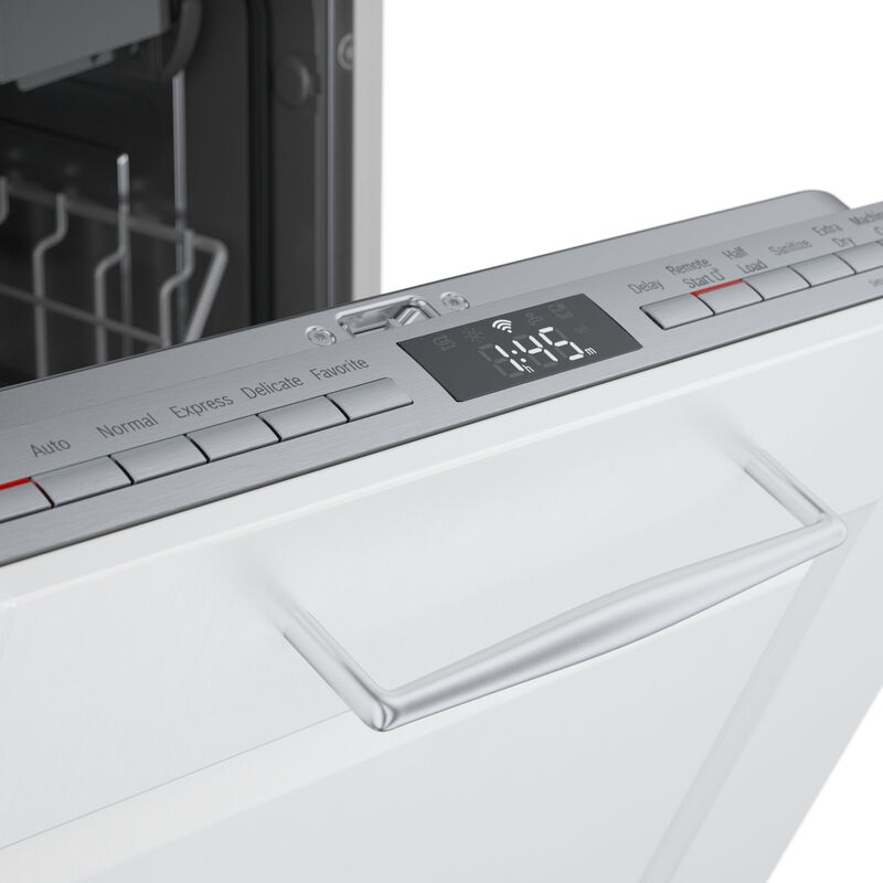 Bosch 800 Series 18" Smart BuiltIn Dishwasher with Top Control, 44 dBA