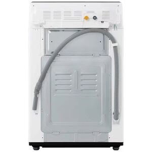 LG 27 in. 5.3 cu. ft. Smart Top Load Washer with Agitator, TurboWash3D Technology & AI Sensing - Alpine White, Alpine White, hires