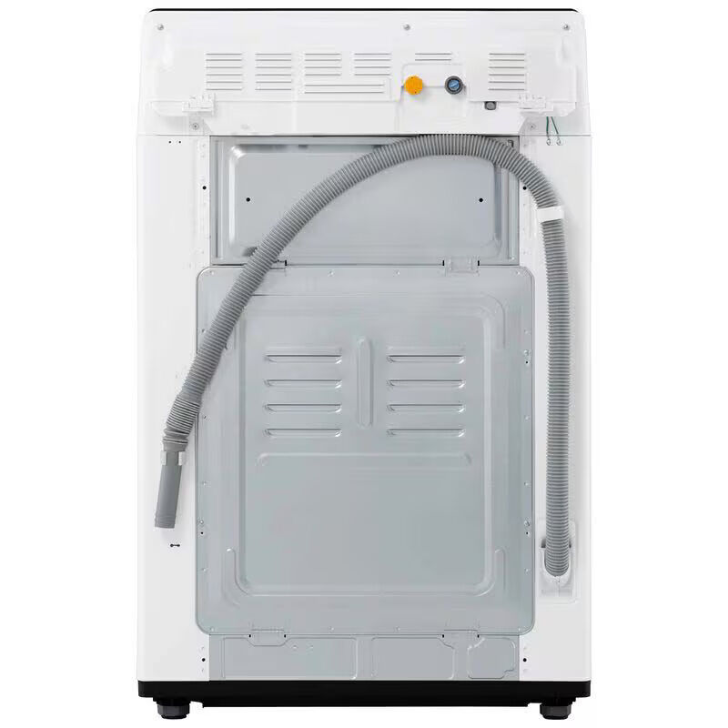 LG 27 in. 5.3 cu. ft. Smart Top Load Washer with Agitator, TurboWash3D Technology & AI Sensing - Alpine White, Alpine White, hires